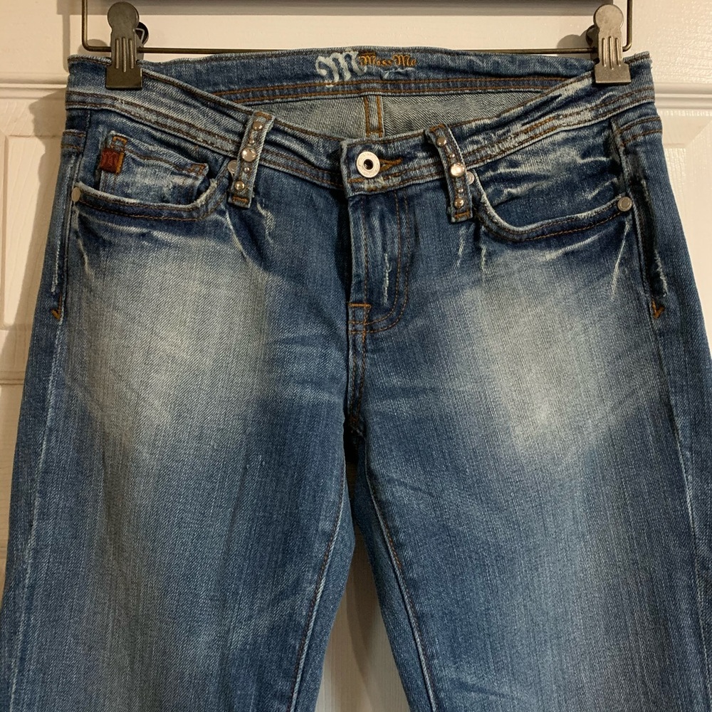 Miss Me Bootcut Rhinestone Back-Pocket - Picture 3 of 8